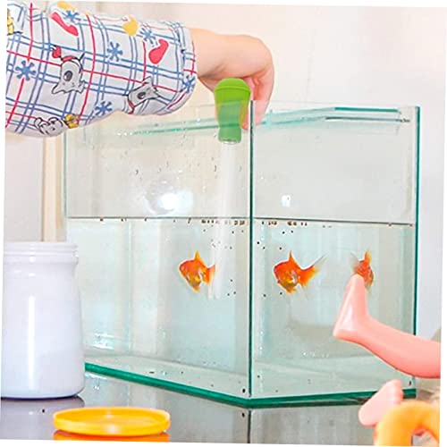 7pcs Aquarium Cleaning Tools Set Stainless Steel Aquascaping Tweezers Fish Tank Brush and Net for Easy Maintenance and Care of Aquatic Plants and Fish Random Color