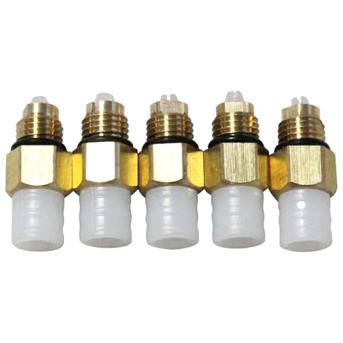 5Pcs Air Suspension Repair Kit M8 Air Valve Compatible with Mercedes-Benz W164 W221 W212 W211 W220 W251 Air Connector Tube Brass Fittings 1643200625 2123200358 2123200325 37126795013