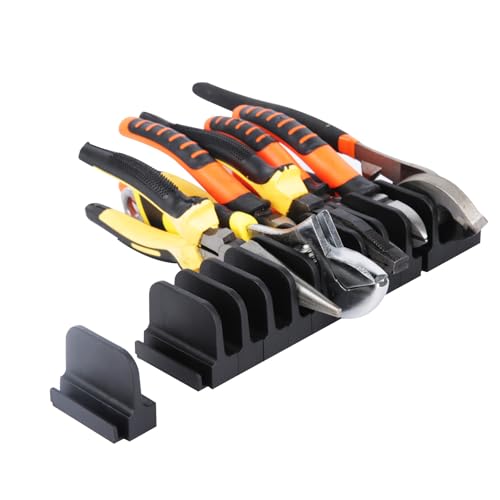 22 pcs Plier Organizer for Toolbox & drawer Storage, Modular Plier holders for Mechanics, Technicians. Storage for larger pliers,Gift for father and boyfriend(For mixed size pliers) - style: For mixed size pliers