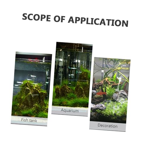 LIOOBO Antique Mini Castle Aquarium Ornament Aquatic Decoration for Freshwater Saltwater Fish Tanks Provides Hiding Spot Visual Appeal Design