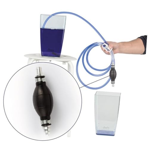 Didiseaon Manual Water Suction Hose and Vehicle Guide Oil Tube Siphon Pump for Car Fuel Transfer and Fish Tank Cleaning with Practical Home Siphon Pump Kit