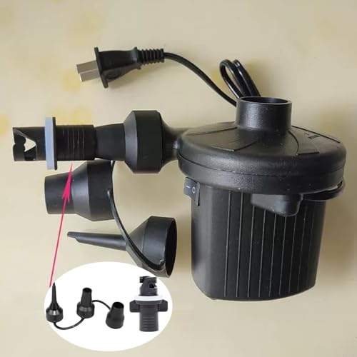3 Pack Electric Air Pump Nozzles Replacement with Inflatable Boat Air Valve Adapter for Quick-Fill Air Pump Portable Inflator Deflator Queen Air Mattress Bed Inflatable Kayak Pool Floats Tubes