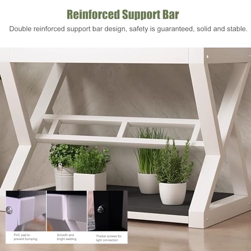 Fish Tank Stand,Metal Fish Stand Cabinet Rack Shelf – Breeder Table for 50/60/80/100/122cm Tanks, 80x40x70cm Storage Solution, Durable Home Organizer for Aquariums - color: Black Frame, size: (LxWxH)80x40x70cm