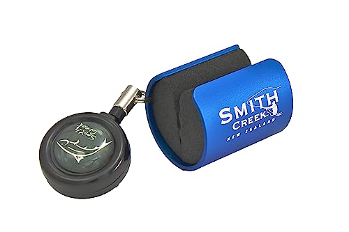 Smith Creek Rod Clip with Zinger - color: Blue