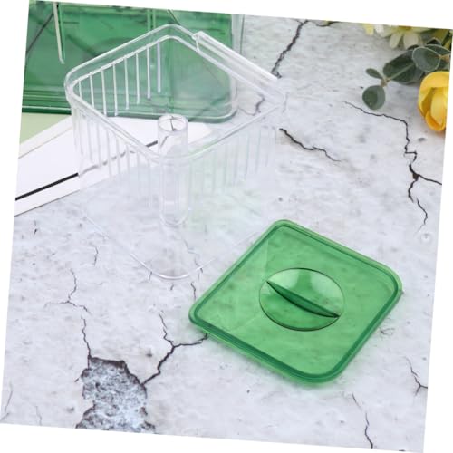 Toddmomy Fish Breeding Tank Isolation Box Transparent Acrylic Aquarium for Protecting Small and Fish with Floating Design for Enhanced Survival