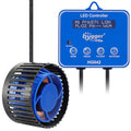 hygger Strong Wave Maker For Aquarium Magnetic DC Powerhead Adjustable Fish Tank Circulation Pump with Guard Controller for 75-220 Gallon Freshwater Saltwater 3400 GPH - size: Large