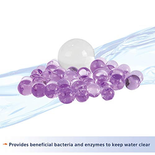 Aqueon Pure Betta Beads, Purple (Pack of 2) - color: Purple, size: One Pouch (Pack of 2)