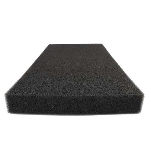 Aquarium Bio Sponge Pad Filter Media for Fish Tank,20/30/40PPI Open Cell Coarse Foam Block Foam Pre Filter Sponge (23" Lx 12.5" W x 2" H 40PPI) - size: 23" Lx 12.5"W x 2"H 40PPI