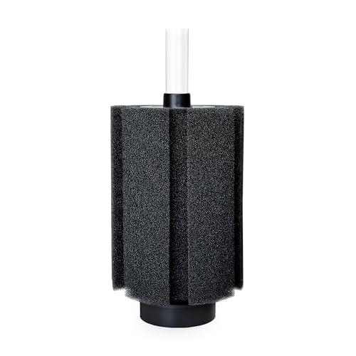 Aquarium Sponge Filter,10 Gallon Bio Sponge Filter with Airstone Breeding Fry Betta Shrimp for Fish Tank 10-30-50 Gallon - size: Small(1 Pack)