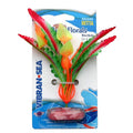 ColorBurstFlorals Red Ferndale Mini Betta Silk Aquarium Plant