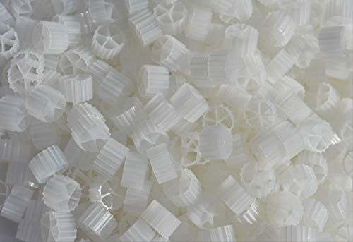 K2 Bio Filter Media Moving Bed Biofilm Reactor (MBBR) for Aquaponics, Aquaculture, Hydroponics - Ponds - Aquariums by Wholesale Koi Farm, (1 Cubic Foot) - size: 1 Cubic Foot