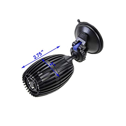 AQUANEAT 2 Pack Aquarium Circulation Pump, 480 GPH Fish Tank Powerhead, Saltwater Wave Maker, Submersible Water Pump with Suction Cup - size: 480 GPH