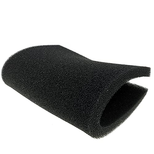 Aquarium Filter Sponge Pad 23" x 12" / 23" x 16", 30PPI Bio Sponge Filter Media Cut-to-Size Foam for Fish Tank, Pond Filter (23" x 12" x 1") - size: 23" x 12" x 1"