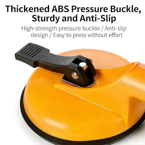 Adjustable Height Setter - Professional Countertop Leveling Tool, Aluminum Alloy Adjustable Height Setter Floors with Vacuum Suction & Precisionadjustment for Granite (Red) - color: Red