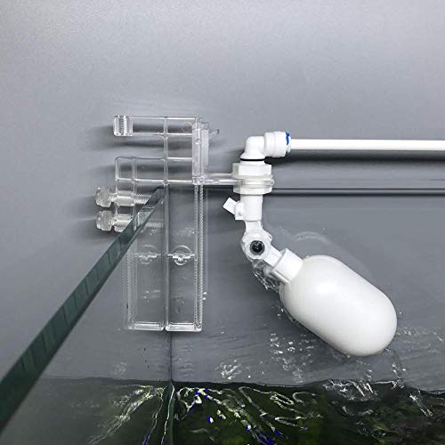 ZAOJIAO Auto-top-Off ATO Solution Auto Water Filler Adjustable Float Valve Mounting for Aquarium Sump - color: ATO system(PC bracket)