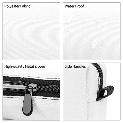 OUSIKA Fish Aquarium Cosmetic Bags for Women Portable Makeup Bag Travel Storage Bag Daily Receive Bag Large Capacity Toiletry Bag