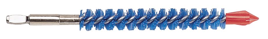 Goodway Blue Nylon Tube Cleaning Brush (11/16" Quick Connect, Pack of 25) - size: 11/16" Quick Connect, pack of 25