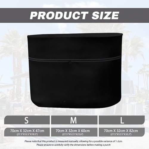 Black Camper Dual 20lb RV Propane Tank Cover Travel Trailer Propane Tank Cover Waterproof Heavy Duty Propane Gas Cylinder Covers - color: Black, size: S(20LB)