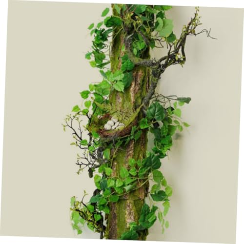 Lifelike Aquarium Bark Background Decoration, Simulated Tree Bark Board Cable Ties, 30x50cm Reptile Tank and Fish Tank Scenic Habitat for Tortoise and Bearded Dragon Terrariums