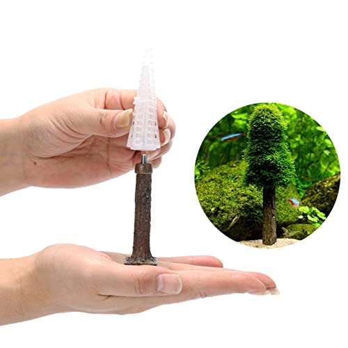 Aquarium Moss Decoration Fish for Holder Creating Your Own Trees Landscape Grow