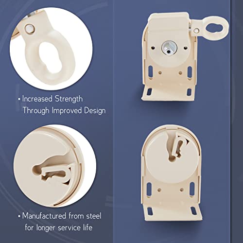 Sunvisor Replacement Parts, Cordless Crank kit, Roller Blind mounting Bracket, for Coolaroo External Sunshade, Outdoor Sunshade