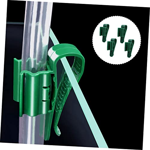 BESPORTBLE 8pcs Fish Tank Clips Aquarium Hose Holder for Changes Firmly Secures Inlet Outlet Simple Installation Saving Water Management - color: Greenx2pcs, size: 9.5X5.5X4cmx2pcs