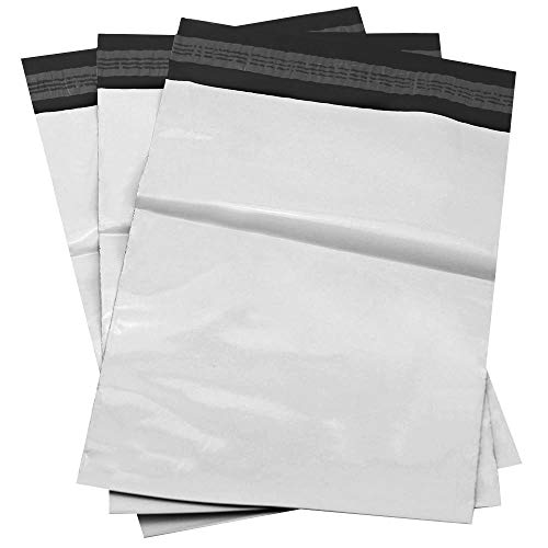 9527 Product Poly Mailers Envelopes Shipping Bags Self Sealing,10"x13", 200 Bags - color: White, size: 10"x13"|200Pcs
