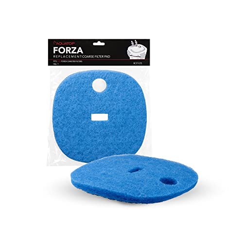 Aquatop Replacement Coarse Blue Filter Pad – Fits Forza FZ5 Canister Filters, Aquarium Filter Refills, Keeps Water Crystal Clear, Fish Filter Cartridge for Dirt & Debris - size: FZ5
