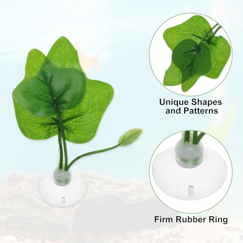 Betta Fish Leaf, Natural Habitat Simulation for Betta Spawnings Grounds, Betta Spawnings Leaves, Resting Bed, Large Maple Small Leaves, Green