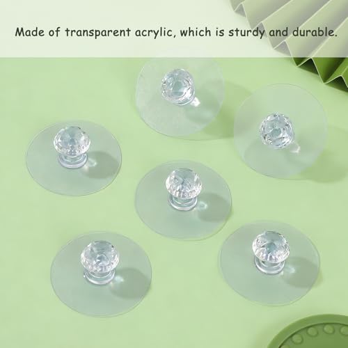 20 PCS Aquarium Lid Handle, Acrylic Fish Tank Cover Handles, Aquarium Tank Lid Replacement Handle for Aquarium Fish Cover