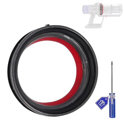 Dust Bin Sealing Ring Replacement Compatible with Dyson Cyclone V10 SV12, Dirt Cup Top Fixed Sealing Ring for Enhanced Vacuum Suction, Quick and Easy Installation with T8 Screwdriver- 969509-01 Part