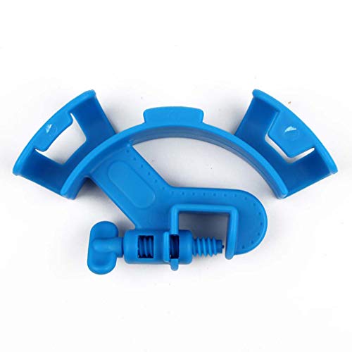 Aquarium Hose Holder Adjustable Polymer Tube Clamp for Fish Tanks, Secure Grip Clip for Water Change Hoses, Fits 12-16mm Pipe