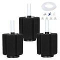 Bio Sponge Filter for Betta Fry Aquarium Fish Tank Up to 60 Gallon Each, 3-Pack (L)