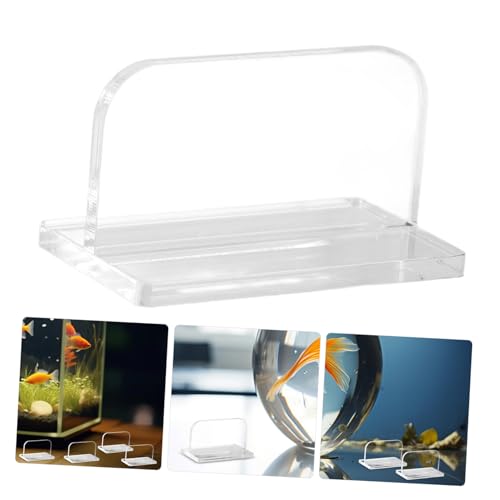 HANABASS 4pcs Acrylic Aquarium Lid Handles Sturdy Fish Tank Cover Parts for Easy Installation and Water Changes Design for Enhanced Aesthetic Aquariums