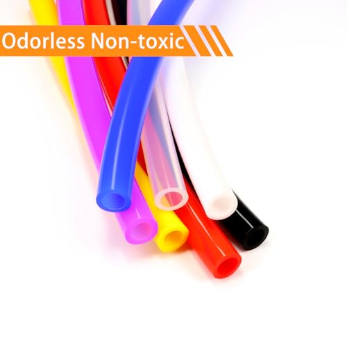 Silicone Tubes,9.84Ft 1/8" ID×13/64" OD (3mm×5mm) Blue Food Grade Silicone tubing,For Food Grade Soft Milk Beer Drink,Home Brewing Wine making, Engine,Fish Tank Air Pump - color: Blue, size: 3mm×5mm