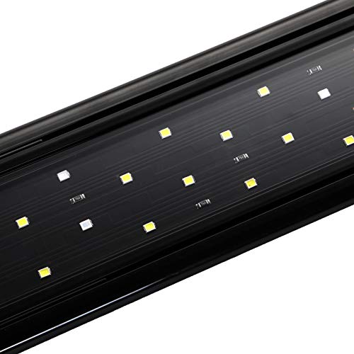 AQUANEAT LED Aquarium Light Full Spectrum for 16 Inch to 20 Inch Fish Tank Light Fresh Water - size: 16"-20"