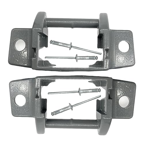 Foot Pedal Mounting Bracket, RV Pedal Die Cast 3310811.009B Kit, Arm Mounting Bracket (2 Gray Brackets) - color: 2 gray【H】