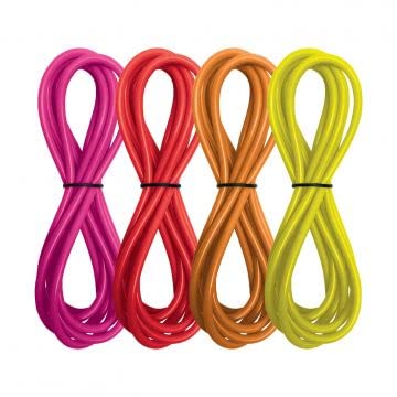 Red Sea ReefDose Deluxe 4 Color Dosing Tube Kit Red Yellow Pink Orange | Saltwater Marine Aquarium Dosing Pump Tubing Set Hose
