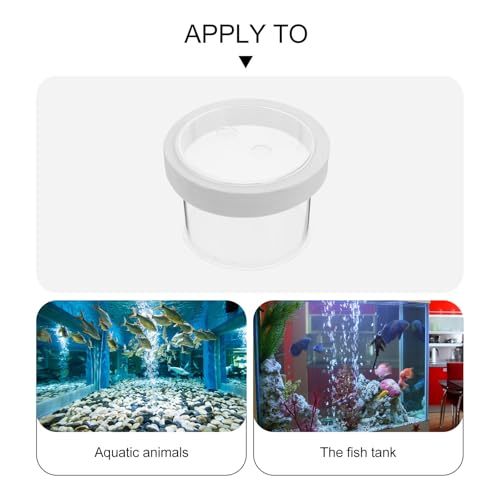 Ipetboom Fish Tank Separate Box Small Aquarium Breeding Box Floating Fish Fry Holder for Aquarium Isolation and Breeding 3.94X3.94X3.15 Inches