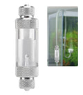 Aquarium CO2 Bubble Counter with Built-in Check Valve for CO2 Generator Regulator, Double-Head - color: double-head