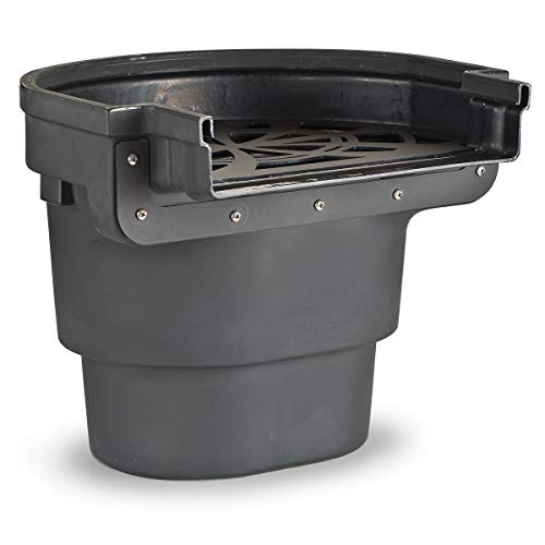 Atlantic Water Gardens BF1600 Pond Filter & Waterfall Spillway, 16-inch, Black - size: 16-inch