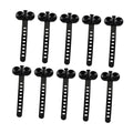 10 Suction Cup Clamps for, Multifunctional Pipe Fittings, Black