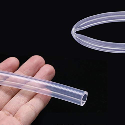Hooshing Silicone Tubing 2mm ID x 4mm OD 3.28 Ft High Temp Food Grade Flexible Pure Silicone Rubber Tube Hose for Home Brewing Winemaking Pump Transfer - size: 2mm ID x 4mm OD, style: 3.28 Ft/1M
