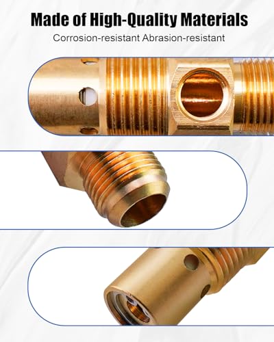 Air Compressor Check Valve Fit for Campbell Hausfeld 1/2" Male NPT Tank X 3/8" Compression Tube 1/8" NPT Unloader Port Replace CV221513AV