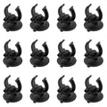Aquarium Suction Cups Heater Suction Cup with Clamp for Aquarium Heaters Piping Hoses Plant Fish Tanks 12PCS