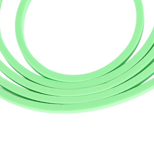 Gavigain Aquarium Feeding Ring Set, 5 Sizes, EVA Foam, Prevents Food, Promotes Water Circulation, Ideal for Fish, Turtles, Plants (10pcs Green) - color: 10pcs Green