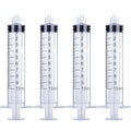 30Pack 10ml Syringe Plastic Luer Lock Syringe Without Needle for Scientific Labs,Feeding Pets Individually Sterile Sealed