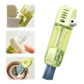 3 in 1 Cup Lid Cleaning Brush, 2024 Upgrade Crevice Cleaning Brush Set for Baby Bottle Gap Tight Spaces Cup, 3 in 1 Multifunctional Cleaning Brush Portable Cup Lid Cleaner with Brush (B1) - color: B1