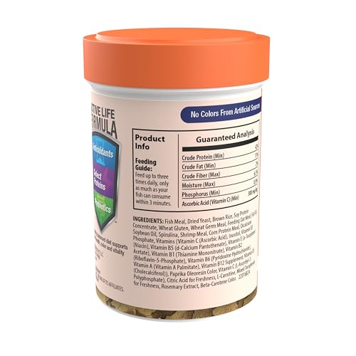 Tetra Goldfish Flakes, Nutritionally Balanced Diet For Aquarium Fish, Vitamin C Enriched Flakes, 1 oz - size: 1 Ounce (Pack of 1)