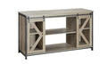 Metal Aquarium Stand with Cabinet for Fish Tank Accessories Storage, 80 Gallon, Turtle, Reptile Terrariums, Grey, 58.9'' L x 19.7'' W x 32.6'' H. QY964